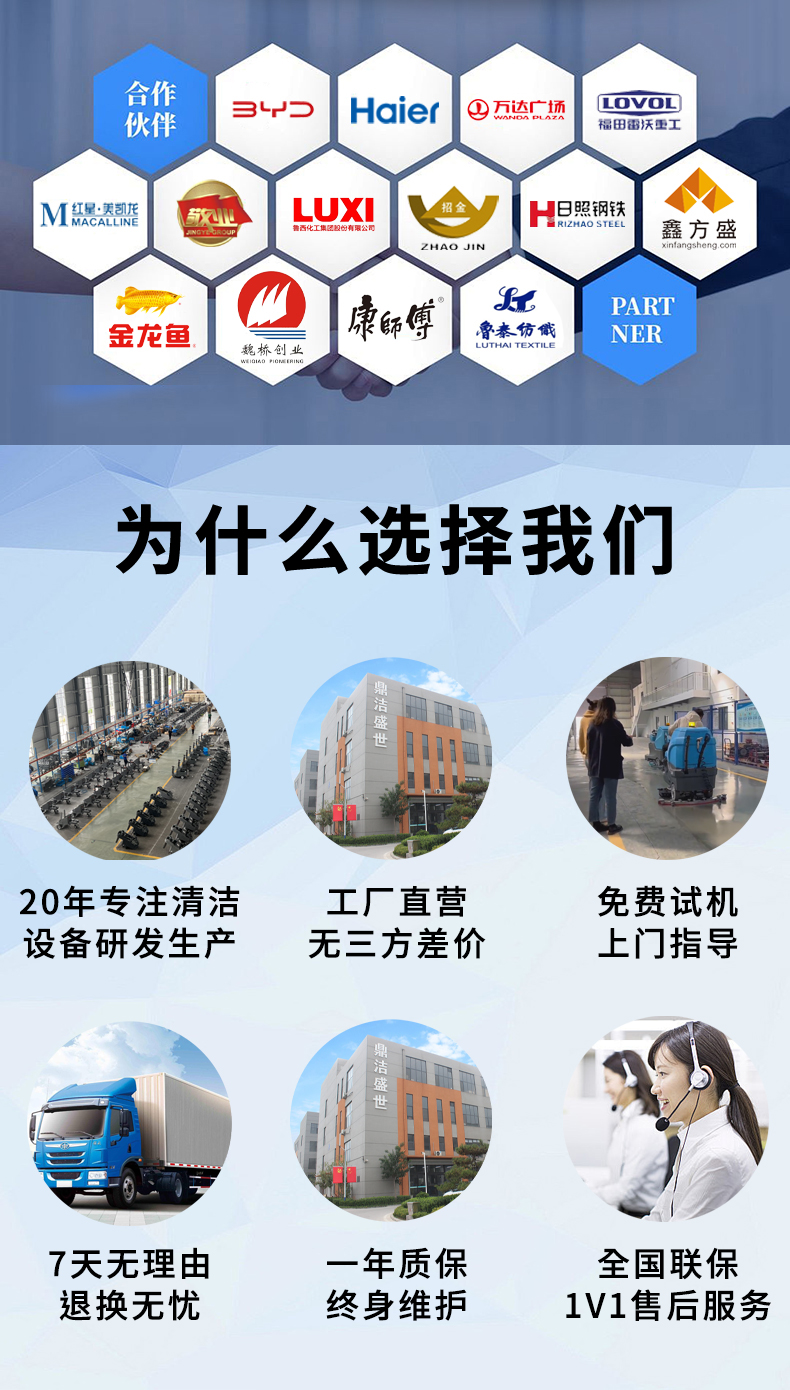 鼎洁盛世手推式洗地机H55 43