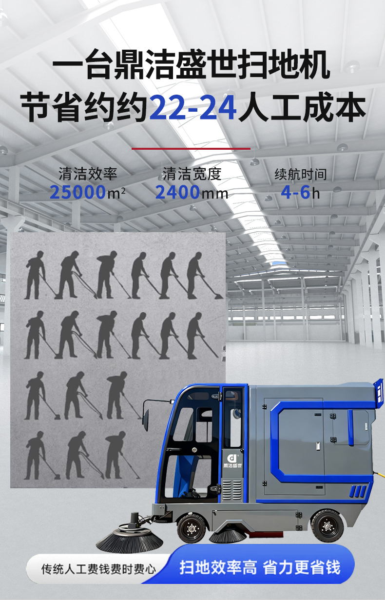 鼎洁盛世挂桶扫地车 DJ2390GTPQ69