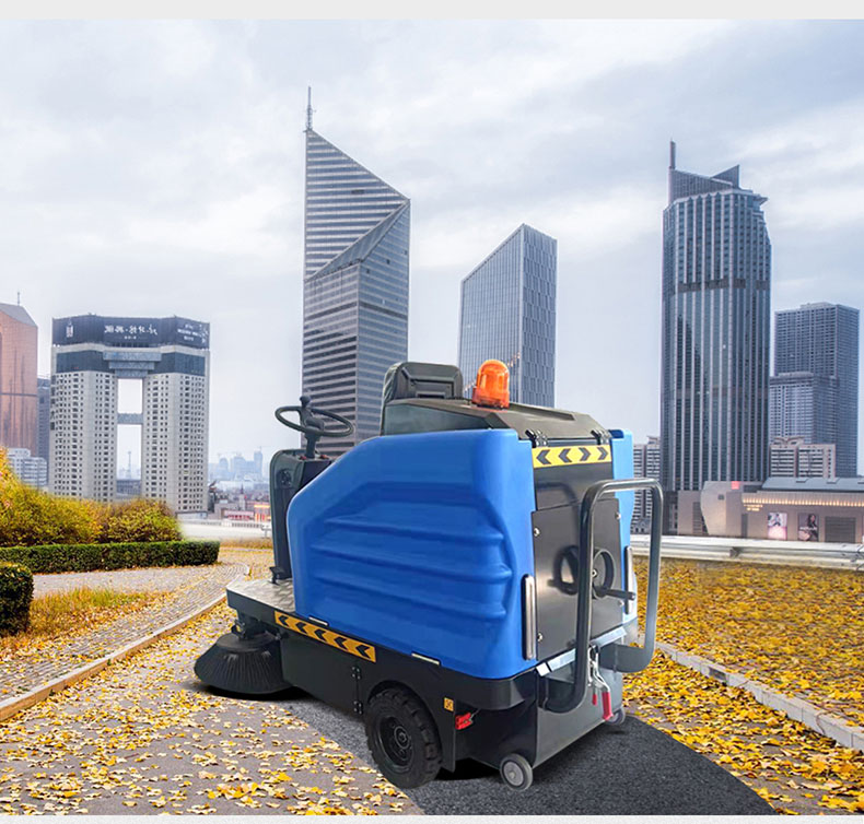 鼎洁盛世驾驶式电动扫地车DJ1300F34